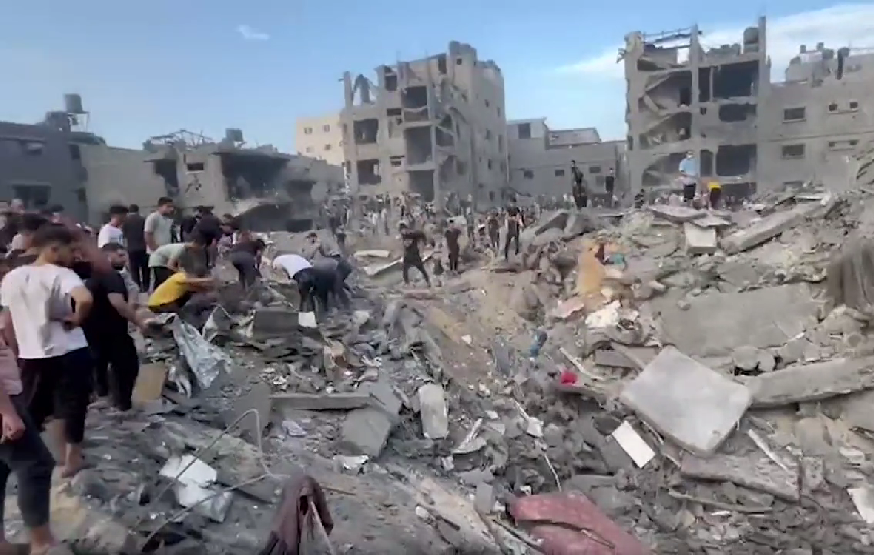 razbombili palestinu e1715269985659 В Минздраве сектора Газа сообщили, сколько десятков тысяч мирных жителей убила и покалечила армия Израиля