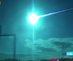 yarko siniy meteor e1716132408725 «Ой, шо это?!»: в мире с изумлением отреагировали на ярко-синий метеор, пролетевший над Землей