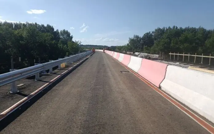 По мосту через Инсар запустили реверсивное движение