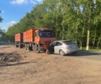 ruzaevskiy 20.06.2024g. 800x600 1 В Рузаевке иномарка влетела в «КамАЗ» – пострадали три человека