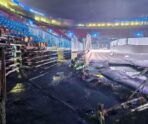 ska arena posle pozhara В сети появились фотографии петербургской СКА Арены после жесткого пожара