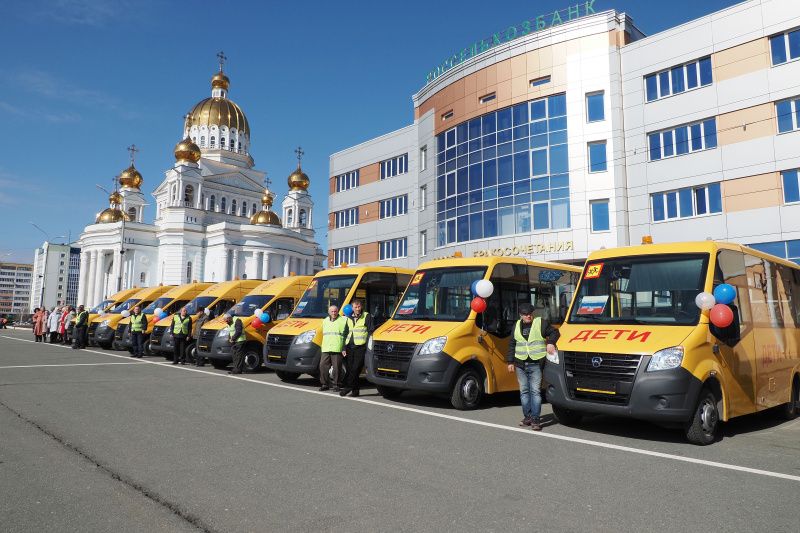 avtobusy Мордовия получит 25 новых школьных автобусов