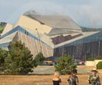 gorit v sochi e1721236285852 В Сочи полыхает уникальный концертный комплекс, который строят уже 3 года