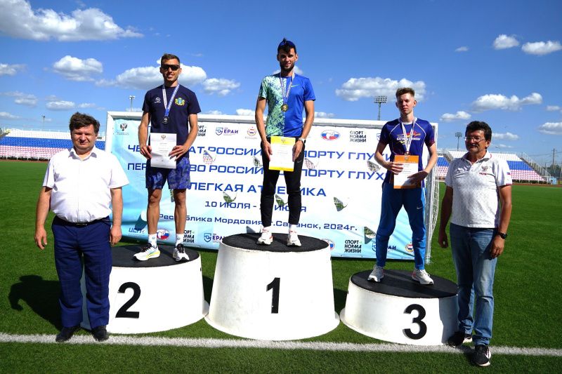 os3vz73 tj8 Спортсмен из Мордовии завоевал бронзу на Чемпионате России по спорту глухих - легкая атлетика