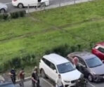 strelba v peterburge e1720908047129 В сети появилось видео жесткой перестрелки на севере Петербурга