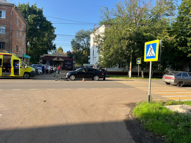 ruzaevskiy 19.08.2024yuyu 800x600 1 В Рузаевке 8-летний мальчик на велосипеде влетел под колеса иномарки