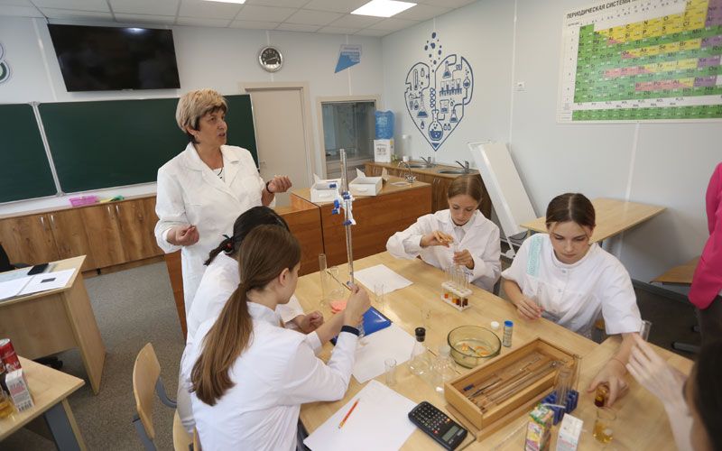 kvan В саранской школе открыли технопарк