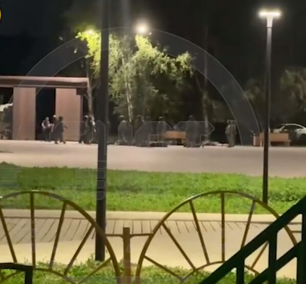 omon yaroslavskaya oblast2 e1726707185108 В сети появилось видео, как Росгвардия разогнала разборку с участием 20 человек в Ярославской области   