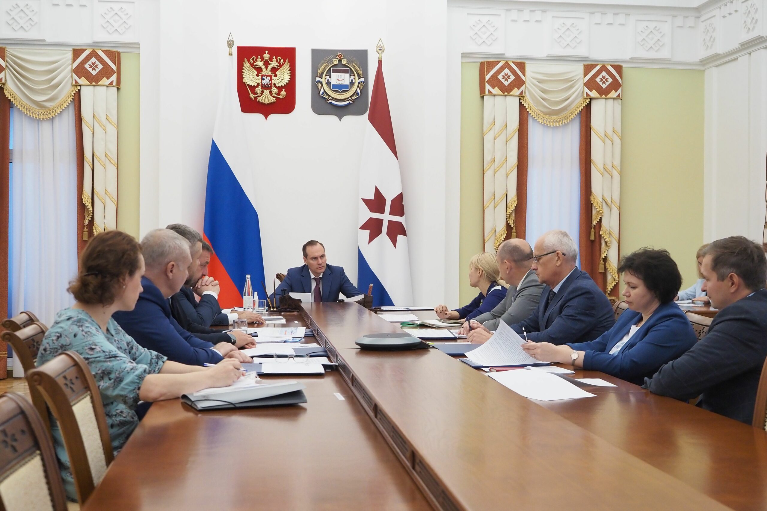 p9131419 scaled В Доме республики обсудили вопросы развития электросетевого комплекса Мордовии
