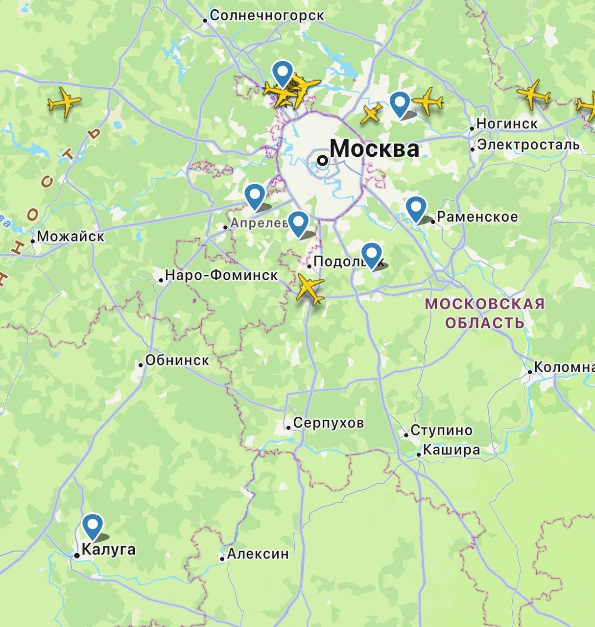 vnukovo i domodedovo karta Стало известно, что творится в аэропортах Москвы после атаки БПЛА на Подмосковье