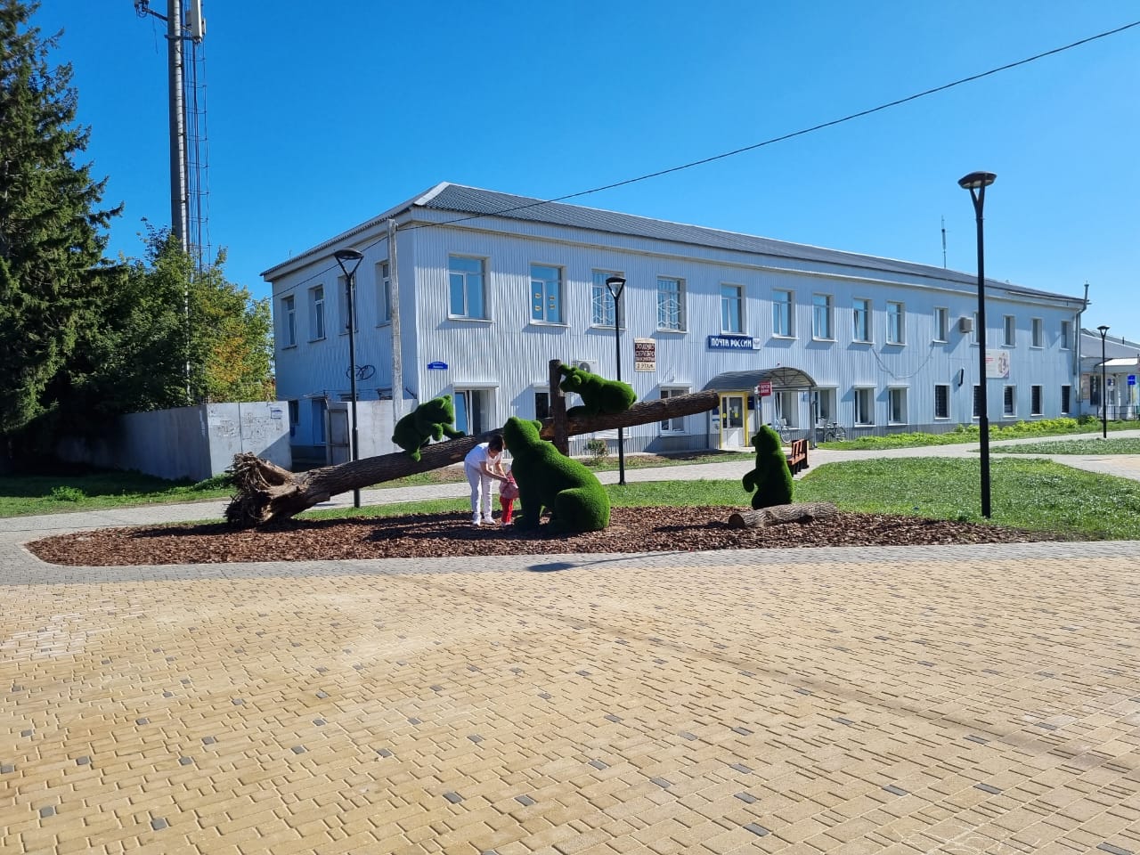 zhile2 В Старом Шайгове завершили реконструкцию центральной площади