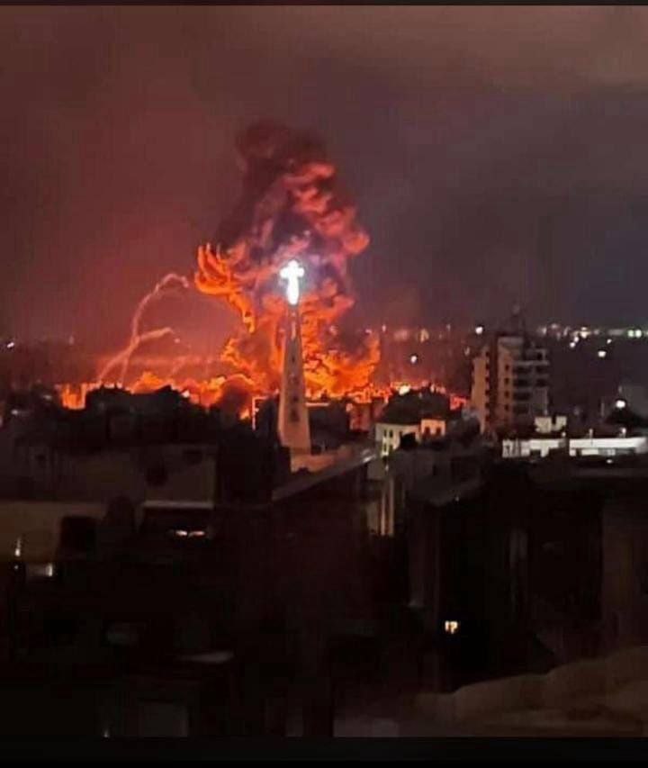 bolnitsu bombanuli foto В сети появилось видео атаки Израиля на больницу в Бейруте и попытка «Хезболлы» сбить израильский самолет    