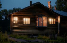 derevyannyy staryy dom dachnyy dom sovetskiy v stile vid snaruzhi kandinsky 3.1 1 Россияне и финны распродают недвижимость в Эстонии