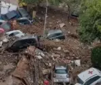 navodnenie v valensii 1 e1730331639988 «Десятки машин унесло потоком!»: в сети появились эпичные видео последствий наводнения в испанской Валенсии