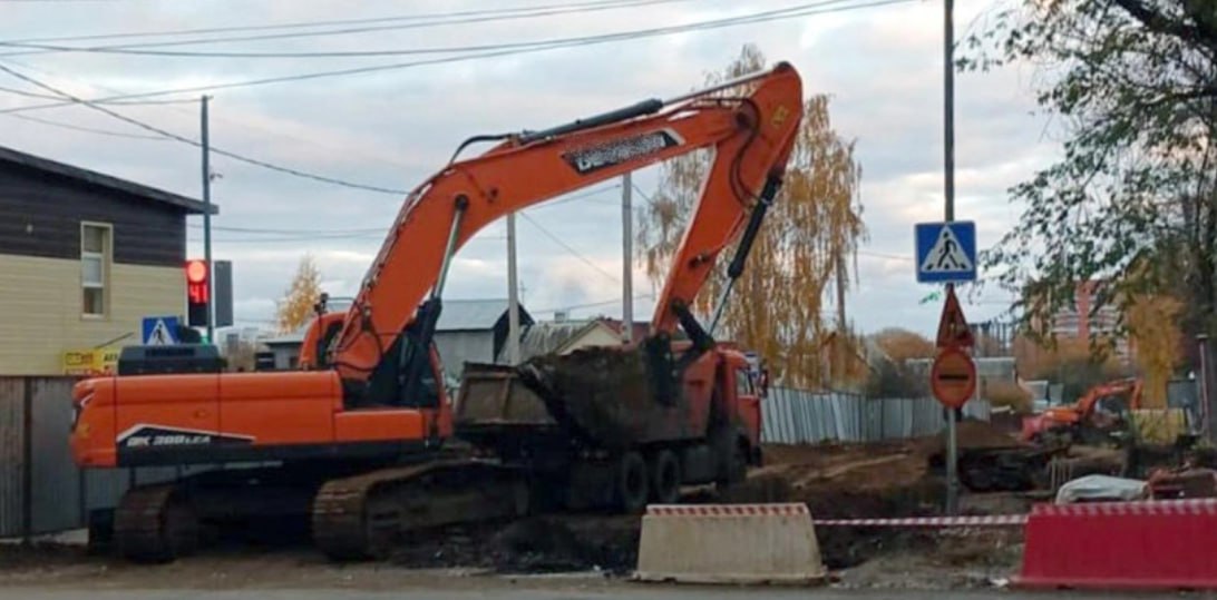 photo 2024 11 01 07 52 14 В Саранске специалисты выполняют реконструкцию напорного коллектора