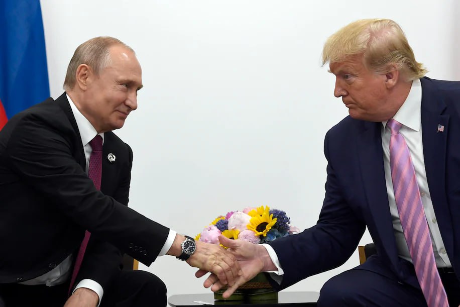 tramp i putin Трамп рассказал, что главы стран ЕС просили его позвонить Путину из-за Украины