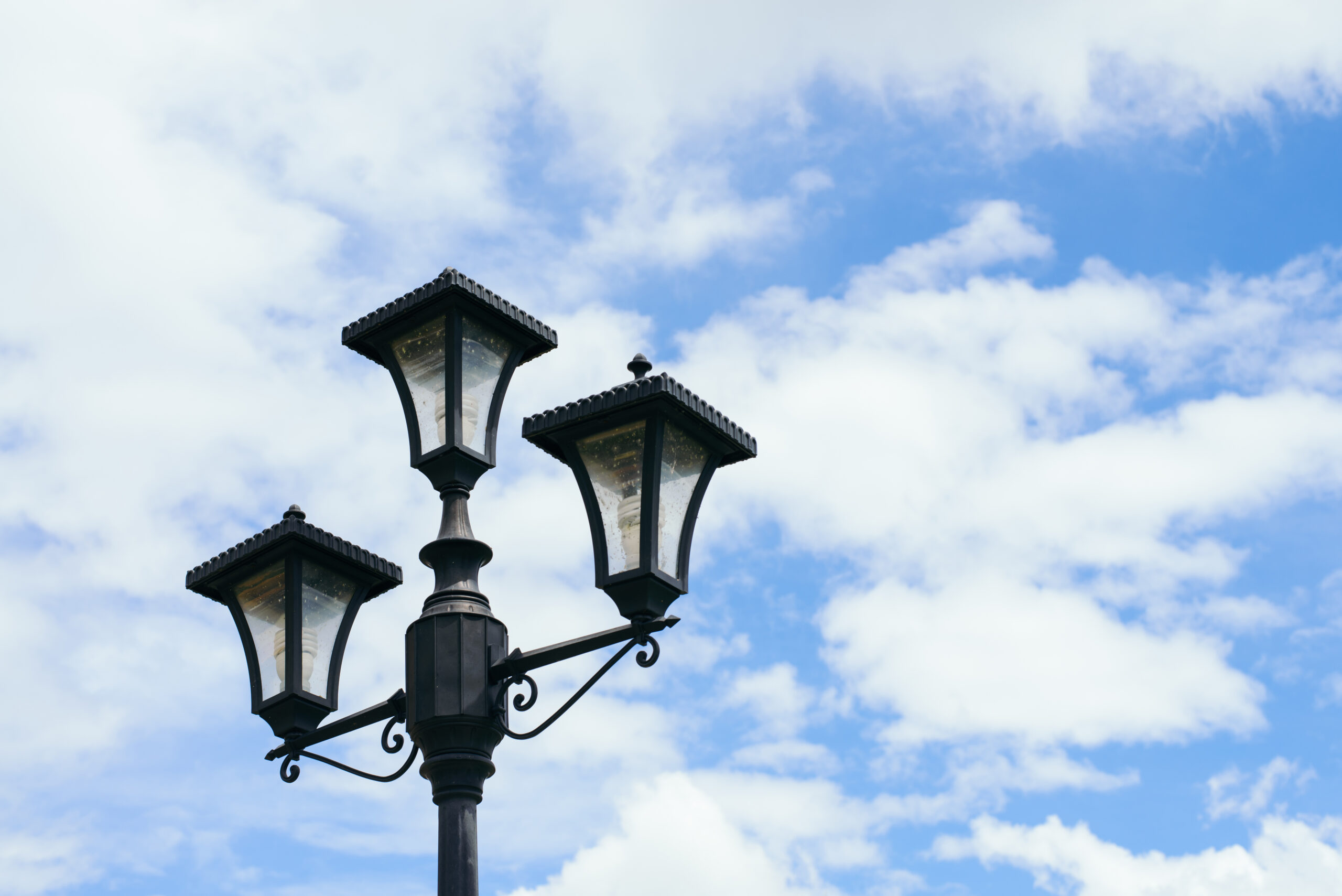 background streetlamp streetlight bulb equipment scaled В Саранске проведут модернизацию системы наружного освещения
