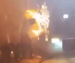 gruziya v ogne e1733100367570 В Грузии пролилась первая кровь: протестующие забросали полицию Тбилиси «коктейлями Молотова», одного стража порядка подожгли