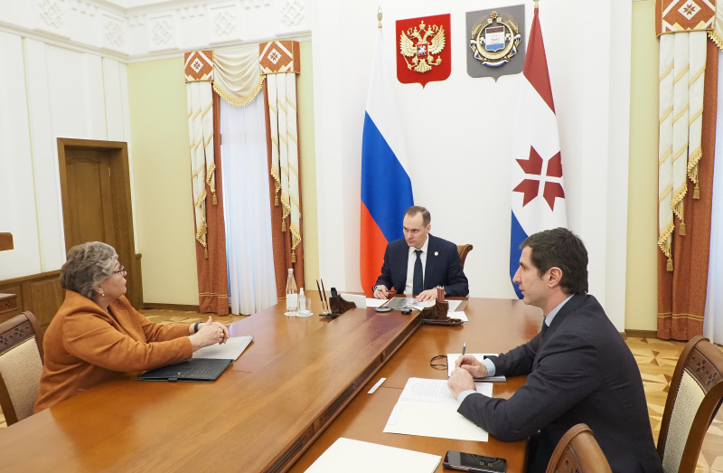 Фото пресс-службы главы Республики Мордовия