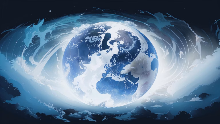 arctic appear frosty covered in cold mist while the tropics look rela 1 768x432 jpg Учёные из России и Великобритании предсказали возможное временное похолодание в середине XXI века