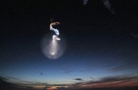 maxresdefault 1 Ученые зафиксировали уникальное атмосферное явление после неудачного запуска SpaceX