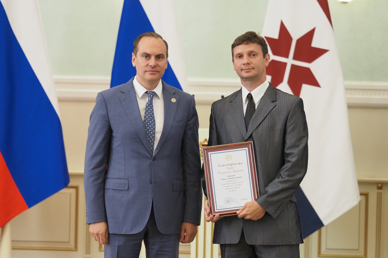 Фото пресс-службы Главы Республики Мордовия