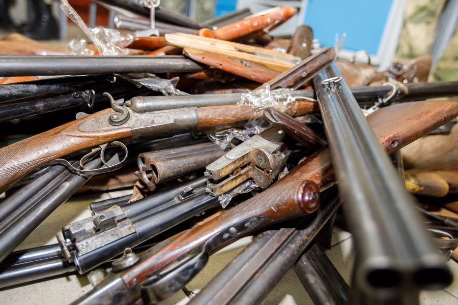 26 единиц оружия изъято сотрудниками Росгвардии Мордовии за минувшую неделю 4 26 единиц оружия изъято сотрудниками Росгвардии Мордовии за минувшую неделю Фото: 13.rosguard.gov.ru