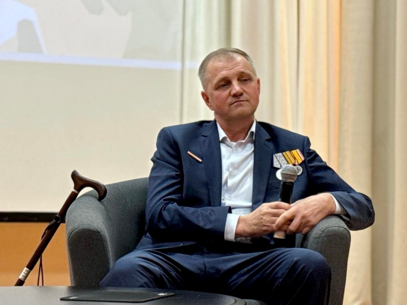 Ветеран СВО в Мордовии рассказал студентам и службе и патриотизме