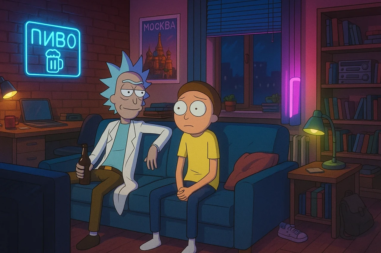 Почему студенты Саранска выбирают «Рик и Морти» среди всех мультсериалов