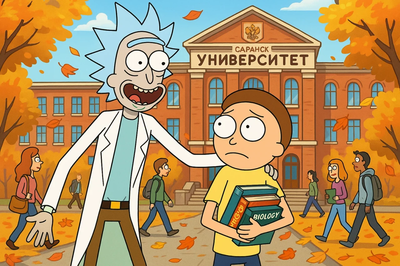Почему студенты Саранска выбирают «Рик и Морти» среди всех мультсериалов