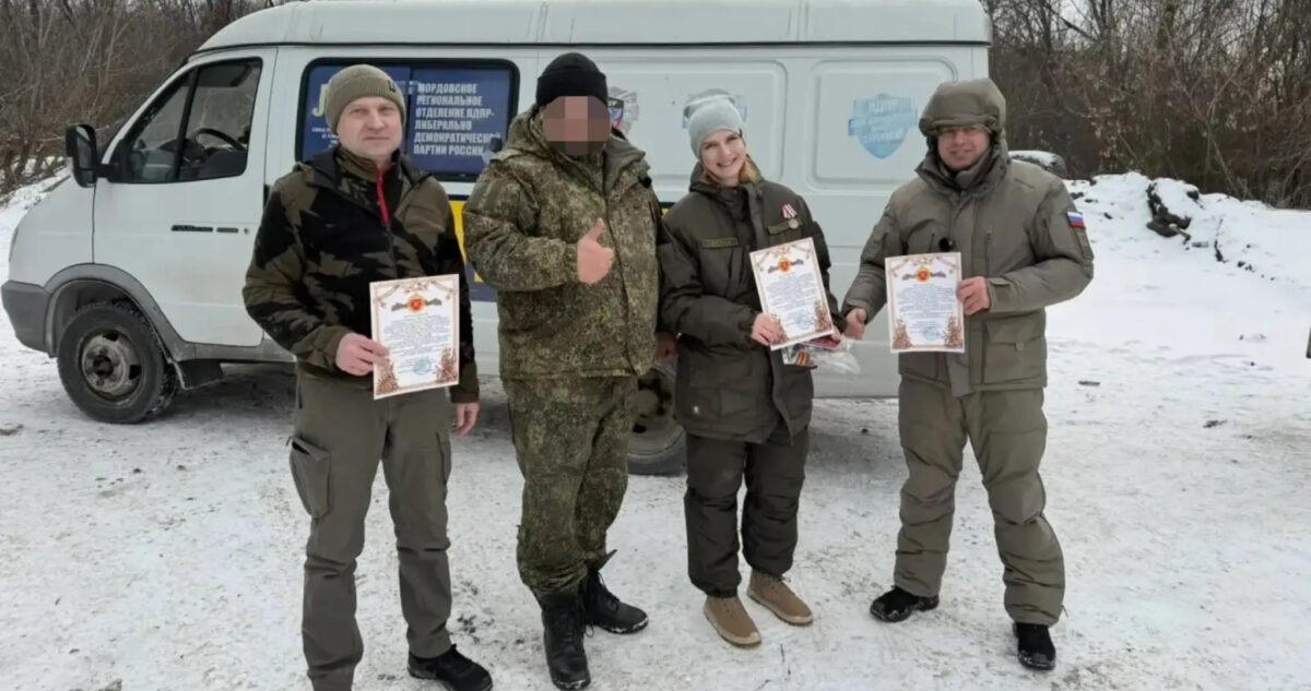 Мордовский депутат передал гуманитарную помощь в Херсонскую область