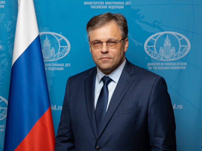 Посол по особым поручениям МИД России Мирошник Родион Валерьевич Фото: МИД РФ