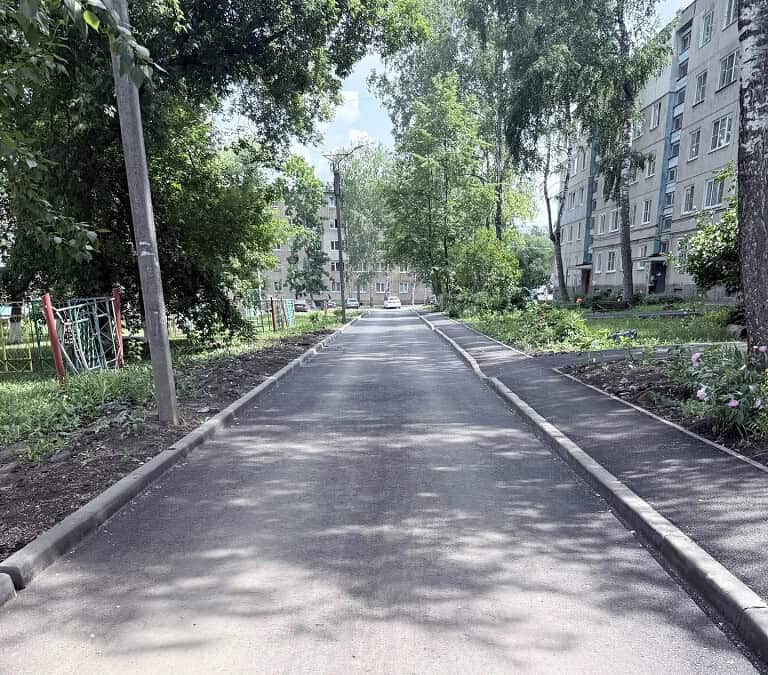 Двор на ул. Веселовского, 15 Фото: Администрация городского округа Саранск