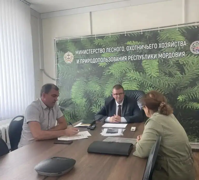 Фото: официальный канал MAX Минлесхоз Республики Мордовия
